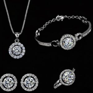Celestial Halo Jewelry Set